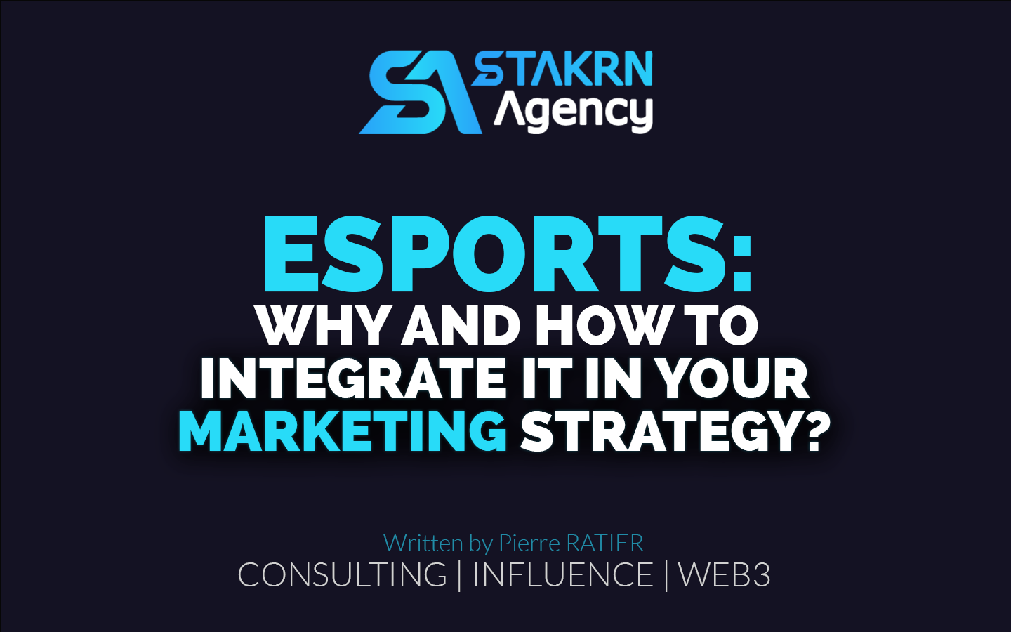 ESPORTS WHY & HOW TO INTEGRATE IT IN YOUR MARKETING STRATEGY