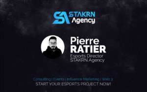 Pierre Ratier esports director STAKRN Agency