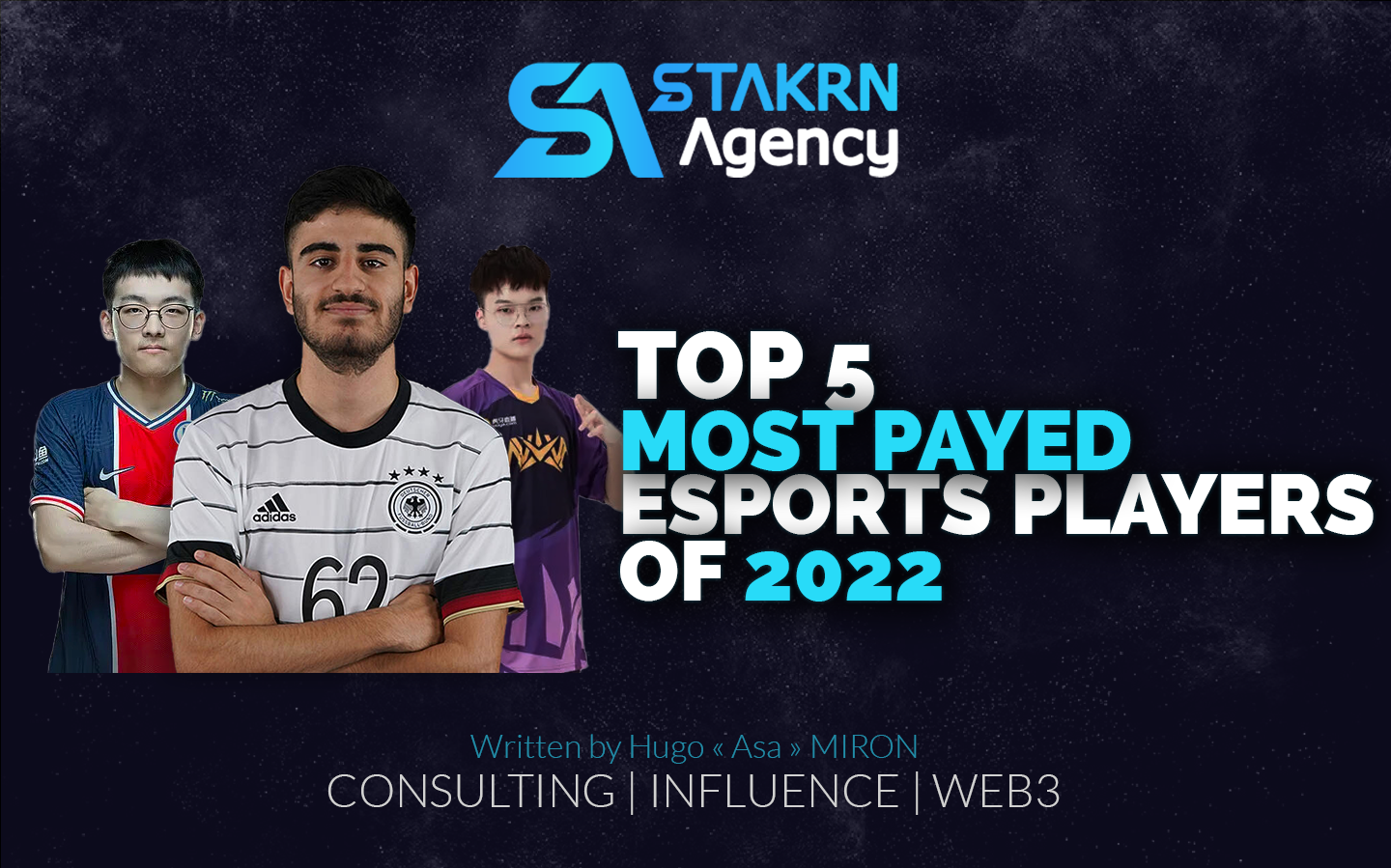 TOP 5 most payed esports players of 2022