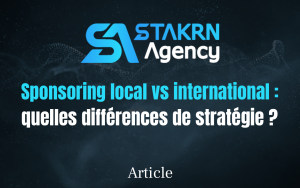 Sponsoring local et international