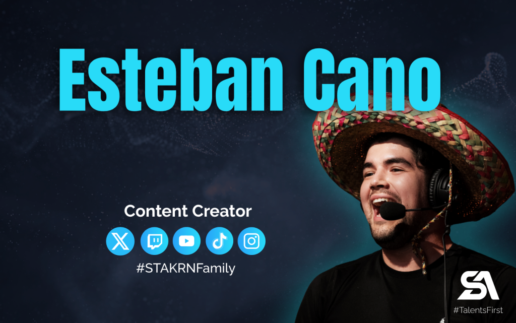Esteban Cano talent STAKRN Agency