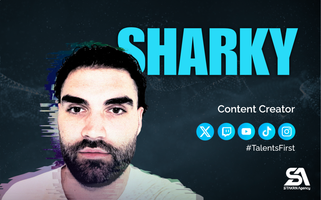 Sharky talent STAKRN Agency