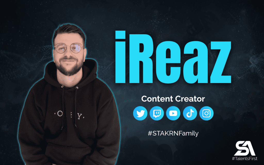 iReaz content creator - STAKRN Agency