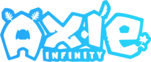 Logo axie Infinity bleu