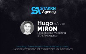 Hugo Miron responsable marketing STAKRN Agency