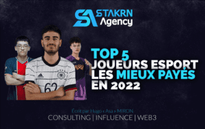 TOP 5 JOUEURS ESPORT MIEUX PAYES 2022