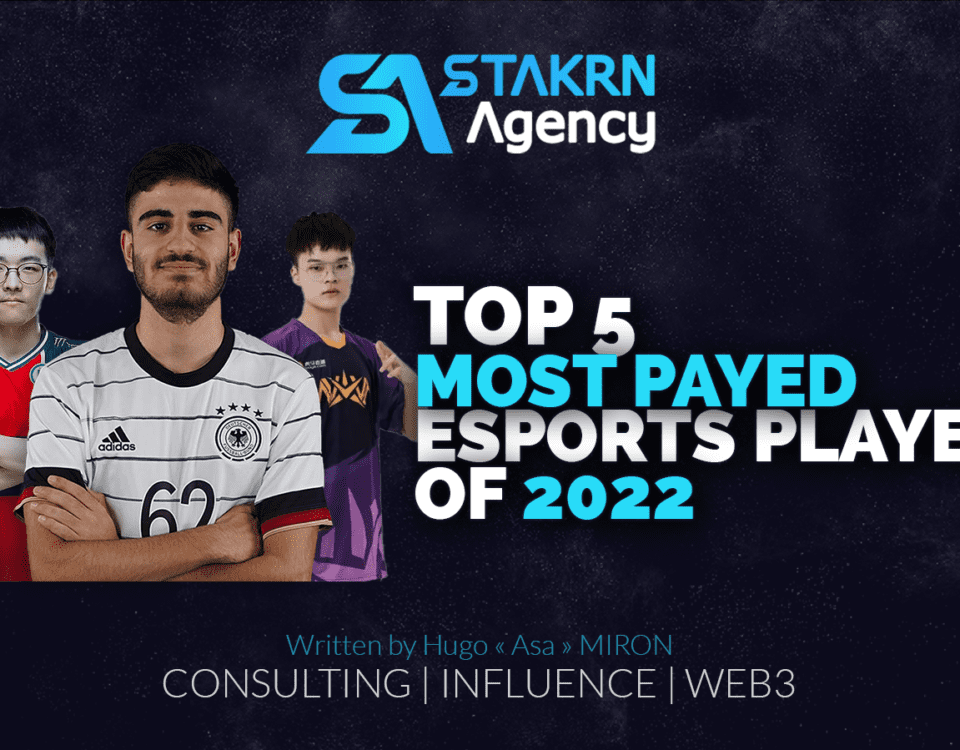 TOP 5 most payed esports players of 2022